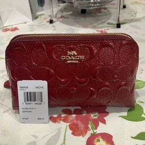 Coach cosmetic case